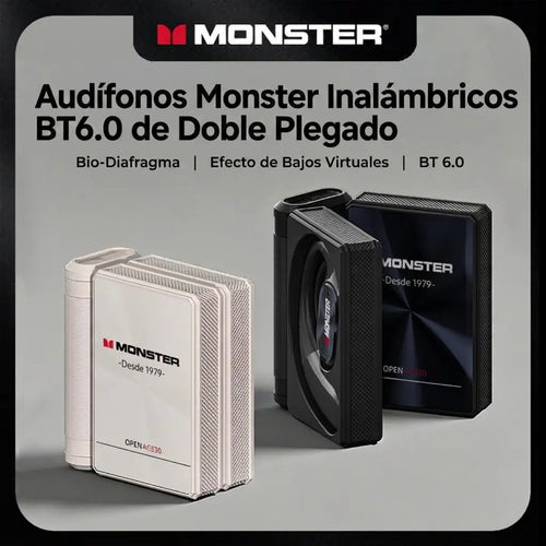 Auriculares Monster® Bluetooth Plegables 165H Open AC530